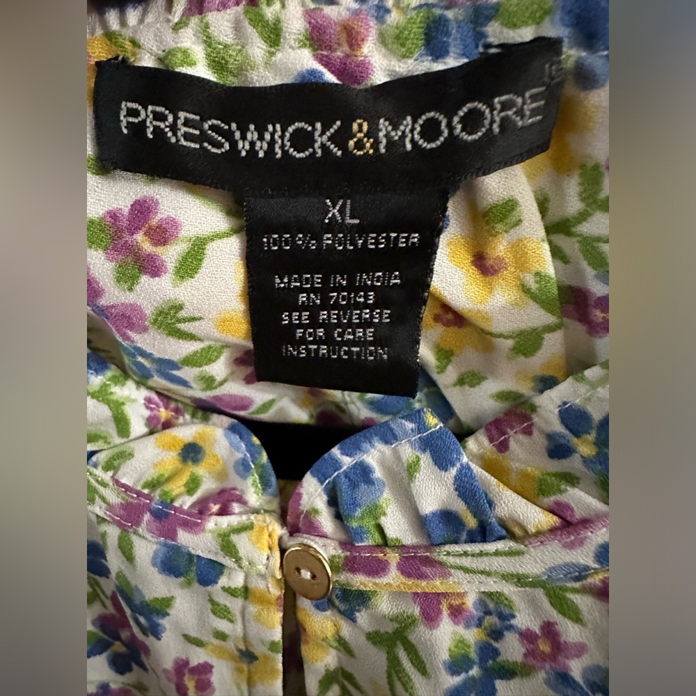 PRESWICK & MOORE LADIES BLOUSE - Picture 5 of 5